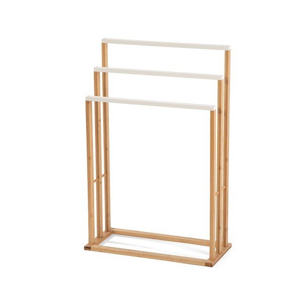 Bambusový stojan na uteráky v prírodnej farbe Nivo – Bonami Essentials