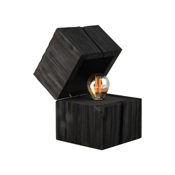Čierna stolová lampa (výška 16 cm) Treasure – Trio