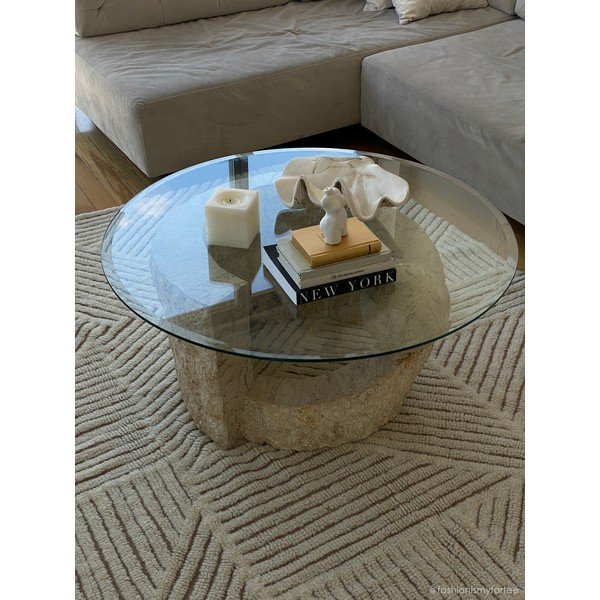 Krémový prateľný ručne tkaný vlnený koberec 170x240 cm Almond Valley – Lorena Canals-image-3