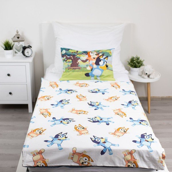 Bavlnená detská obliečka do postieľky 100x135 cm Bluey – Jerry Fabrics-image-2