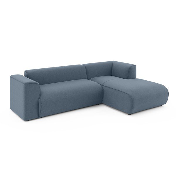 Modrá rohová pohovka (pravý roh/s leňoškou) Merid  – Ropez-image-2