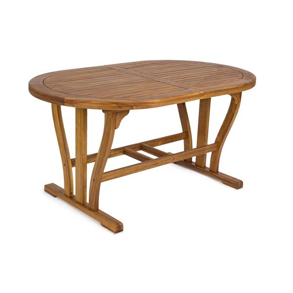 Záhradný jedálenský stôl z masívu akácie 90x150 cm Noemi  – Bizzotto