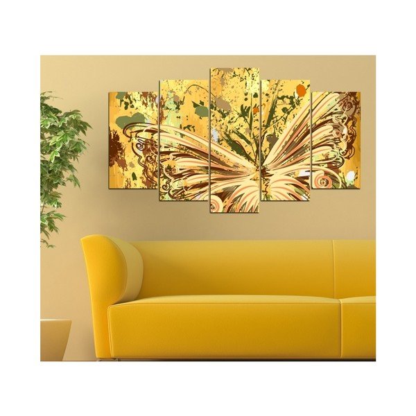 Viacdielny obraz Insigne Amarillo, 102 × 60 cm-image-1