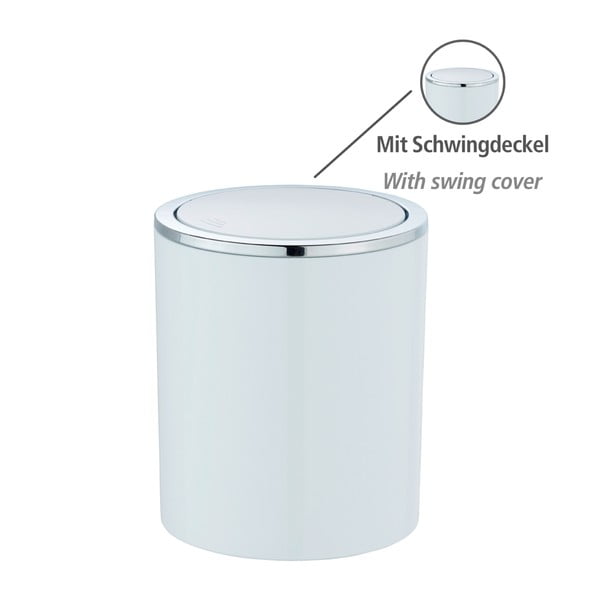 Biely odpadkový kôš Wenko Inca, 2 l-image-4