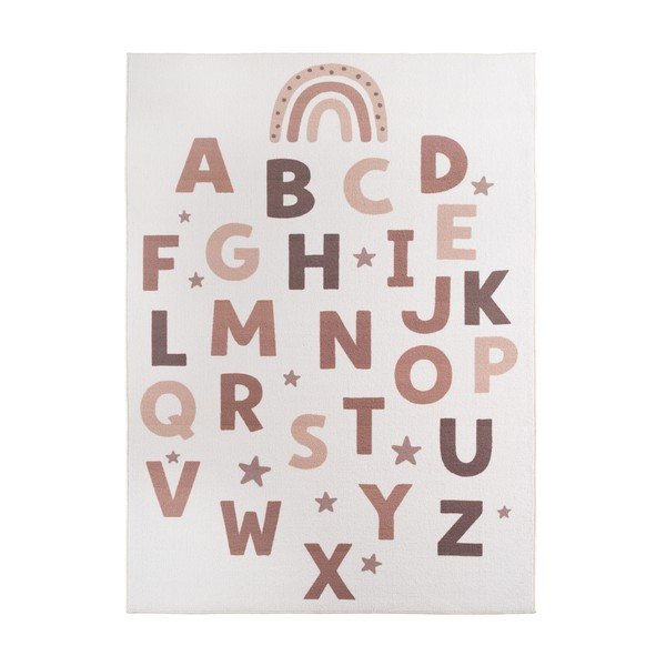 Krémovobiely prateľný detský koberec 120x170 cm Coco 1133 – Ayyildiz Carpets