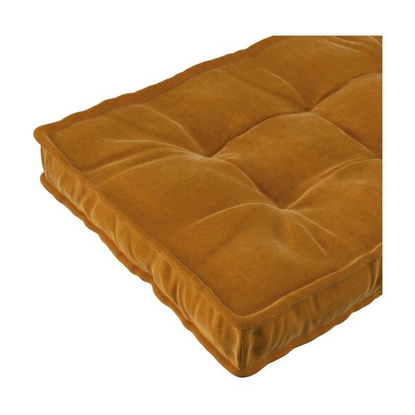 Horčicovožltý detský matrac 60x120 cm Posh Velvet - Yellow Tipi-image-1