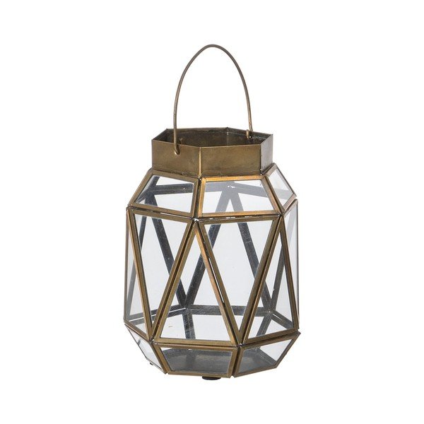 Kovový lampáš (výška 19 cm) – Ixia