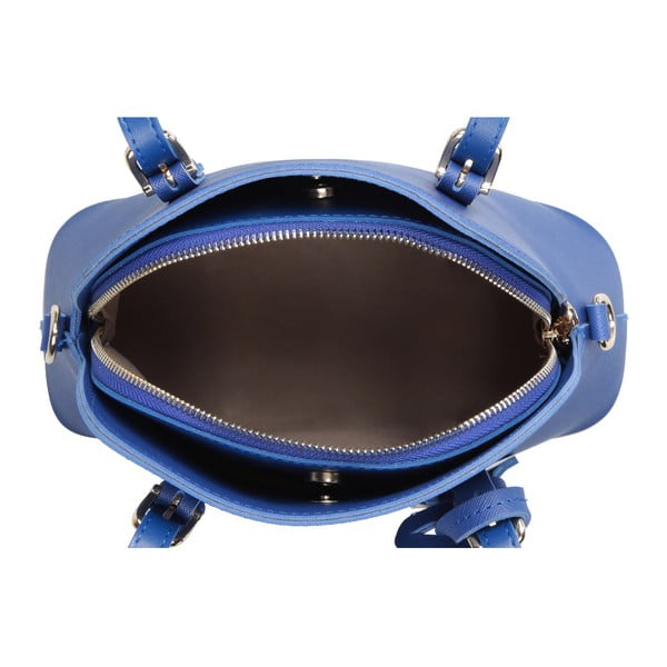 Modrá kabelka z eko kože Beverly Hills Polo Club Dedra-image-3