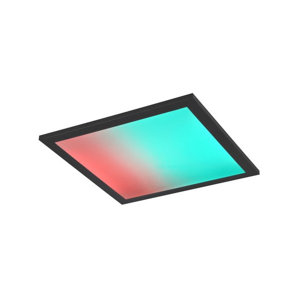 Čierne LED stropné svietidlo 29.5x29.5 cm Beta – Reality-image-1