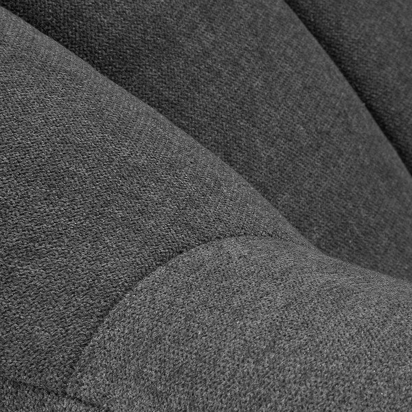Tmavosivé kreslo Kave Home Off-image-3