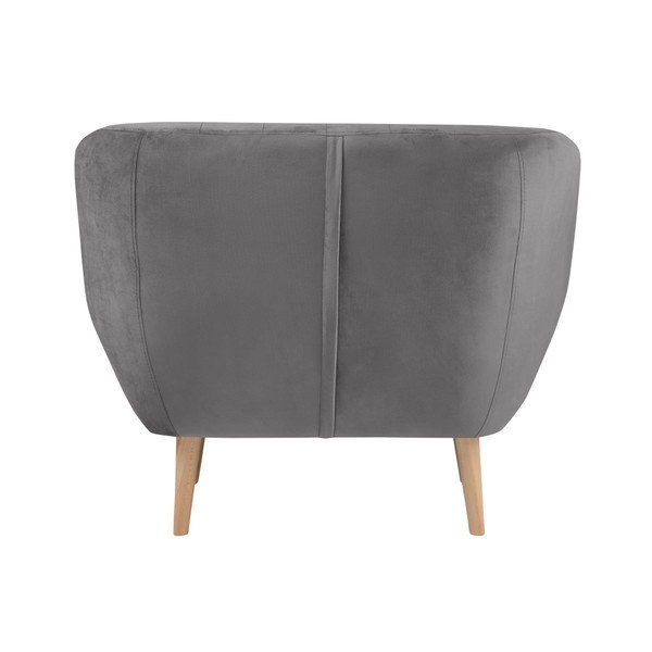 Sivé kreslo Mazzini Sofas Benito-image-3