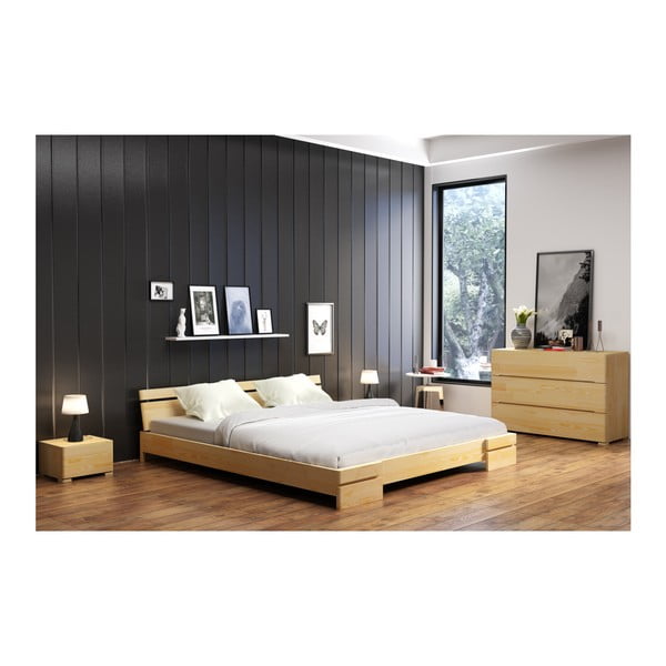 Dvojlôžková posteľ z borovicového dreva SKANDICA Sparta, 140 × 200 cm-image-4