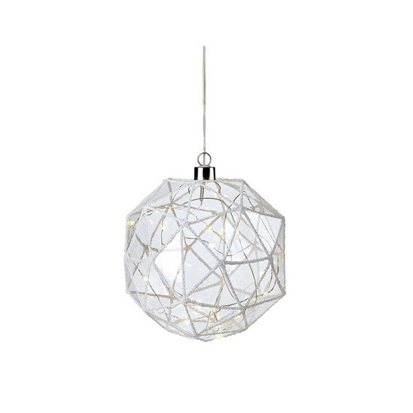 LED svietiaca dekorácia Markslöjd Aspliden, ø 18 cm-image-1