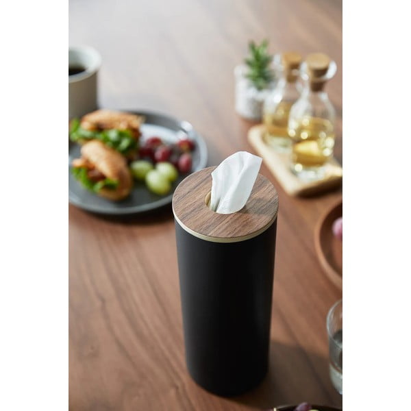 Kovový box na vreckovky Rin – YAMAZAKI-image-1