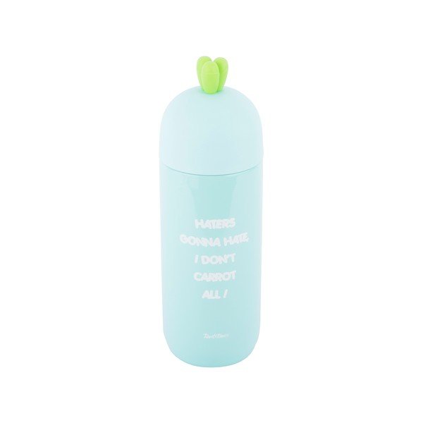 Svetlozelená antikoro termofľaša Tantitoni Cute Carrot, 280 ml