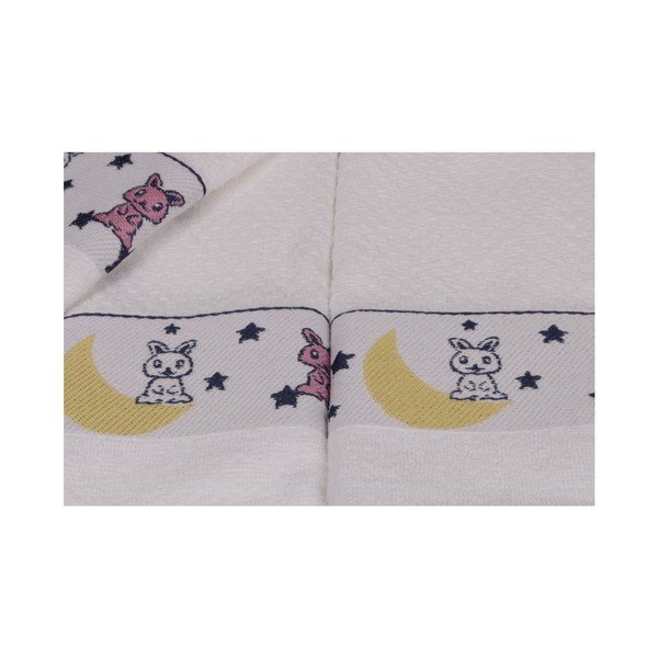 Sada šiestich detských uterákov s motívom zajačikov Bunny-image-3