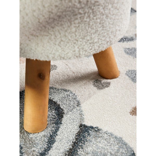 Krémový detský koberec ø160 cm Walk like an Elephant Rainbow – Villeroy&Boch-image-2