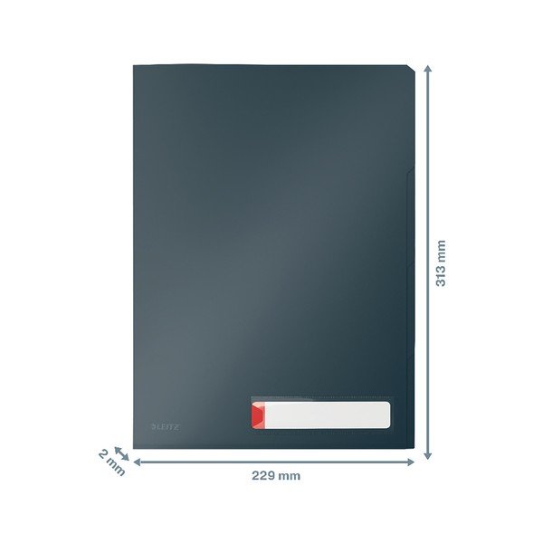 Sivé triediace kancelárske dosky Leitz Cosy, A4-image-4