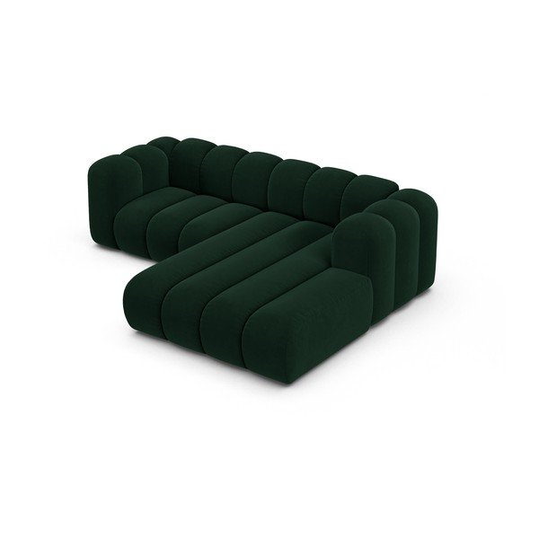 Tmavozelená rohová pohovka (pravý roh) Lupine – Micadoni Home-image-2