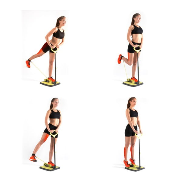 Fitness plošina na posilňovanie zadku a nôh s návodom na cvičenie InnovaGoods-image-2