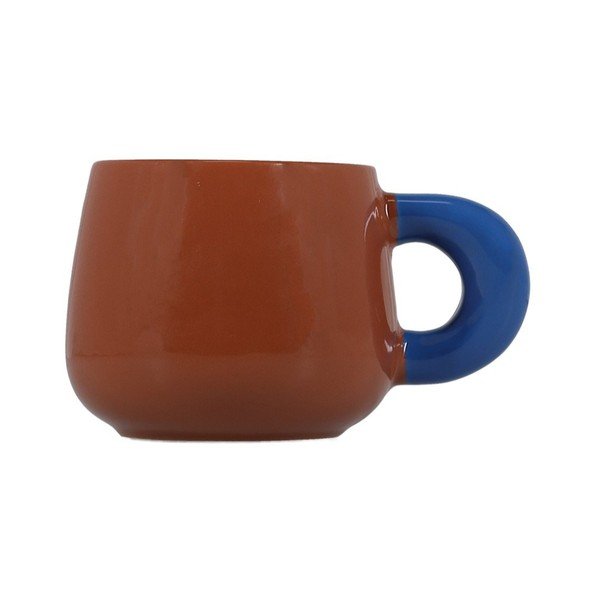 Tmavohnedý hrnček z kostného porcelánu 470 ml Coco – ONA