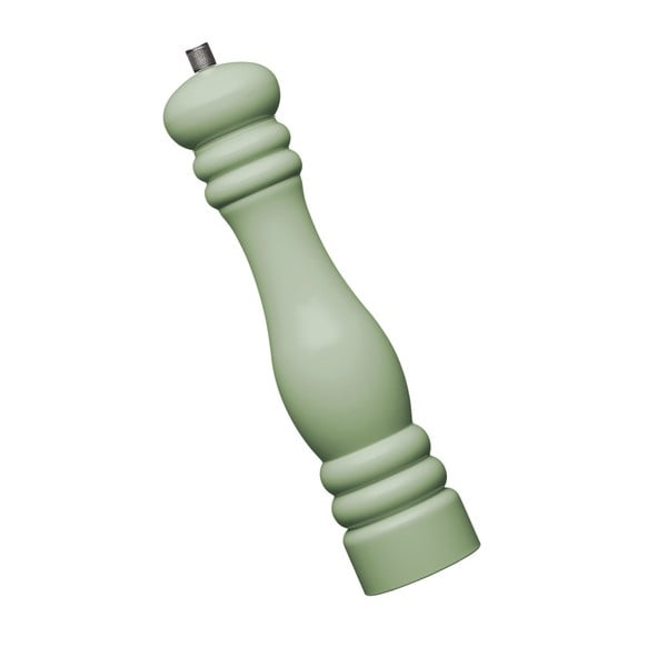 Zelený mlynček na korenie Kitchen Craft Masterclass, dĺžka 32 cm