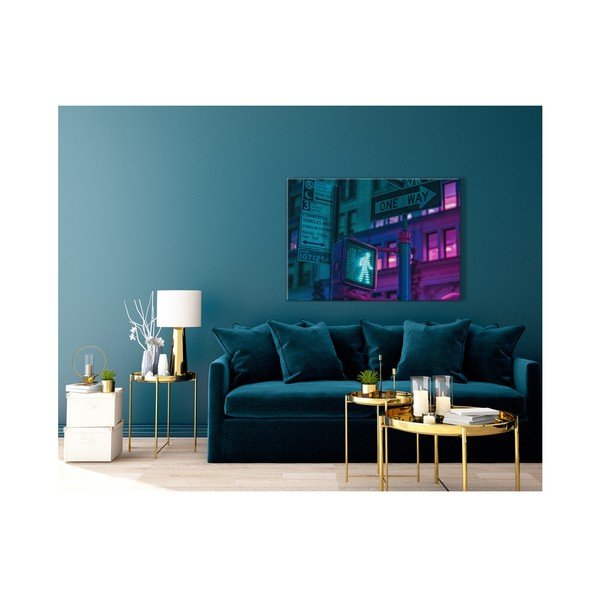 Obraz Styler Glasspik Neon Green Light, 70 × 100 cm-image-1