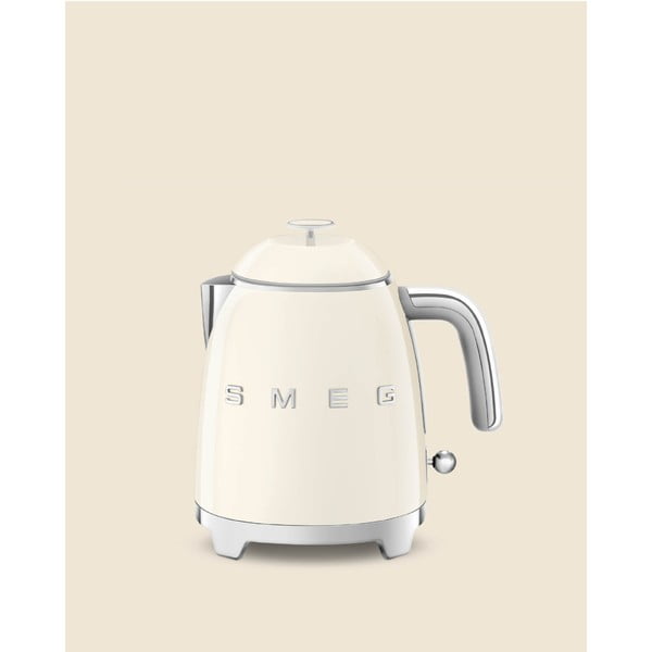 Krémová rýchlovarná kanvica z nehrdzavejúcej ocele 800 ml Retro Style – SMEG-image-3