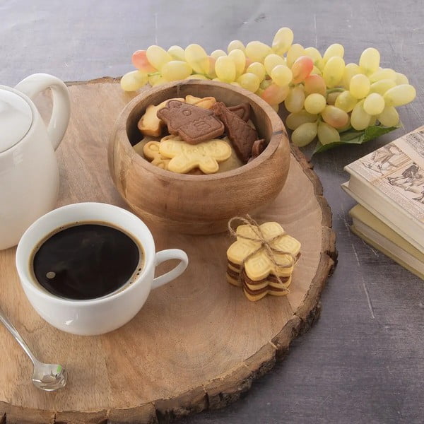 Drevená miska v prírodnej farbe Mango – Orion-image-1