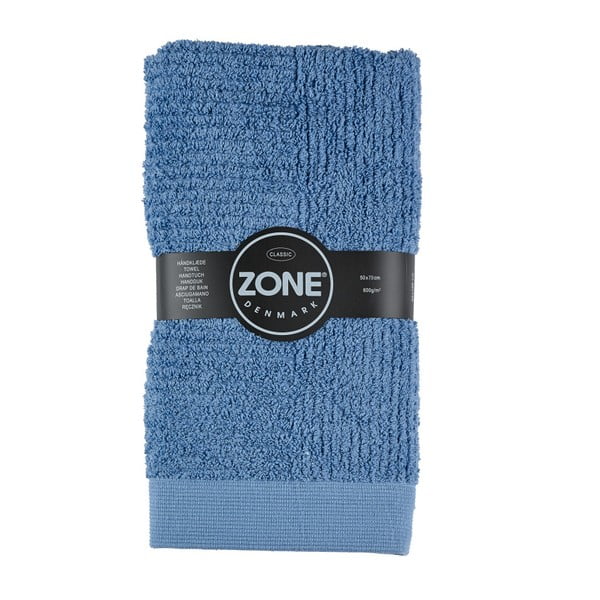 Modrý uterák Zone Classic, 50 x 70 cm