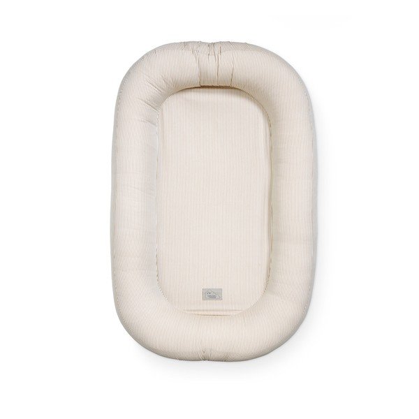 Béžové hniezdočko pre bábätko 52x84 cm Classic Stripes Camel – Cam Cam Copenhagen-image-2