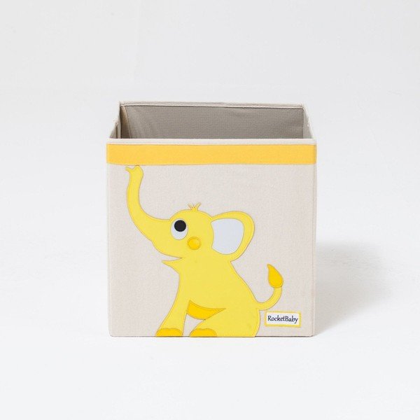 Látkový detský úložný box Robby the Elephant - Rocket Baby-image-2