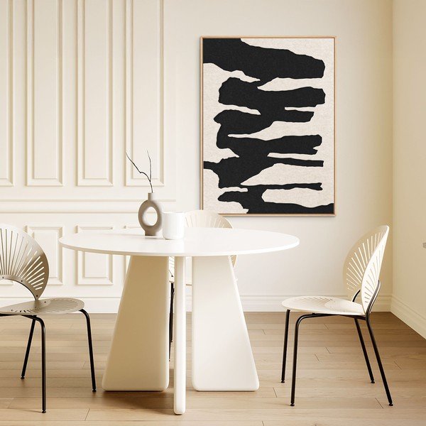 3D obraz s rámom/akustický 90x120 cm Frequency 2 – Malerifabrikken-image-1