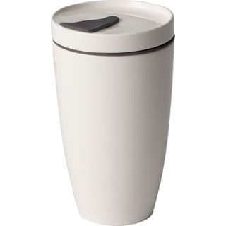 Biely porcelánový termohrnček Villeroy & Boch Like To Go, 350 ml