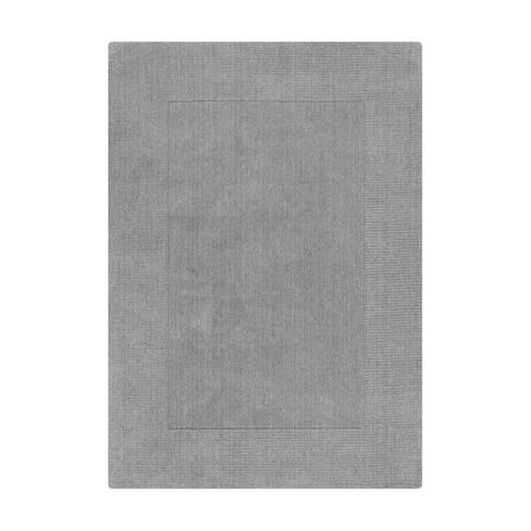 Sivý vlnený koberec 200x290 cm – Flair Rugs
