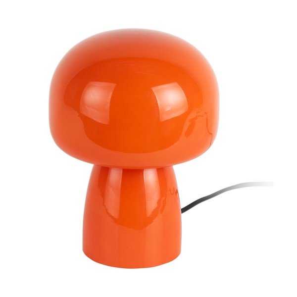 Oranžová sklenená stolová lampa (výška  20 cm) Fervor – Leitmotiv