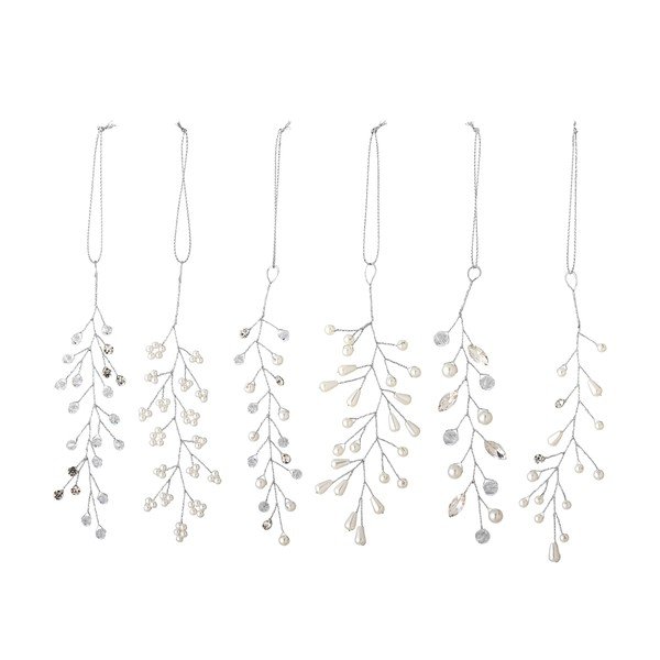 Plastové vianočné ozdoby v súprave 6 ks 11 cm Ikata – Bloomingville