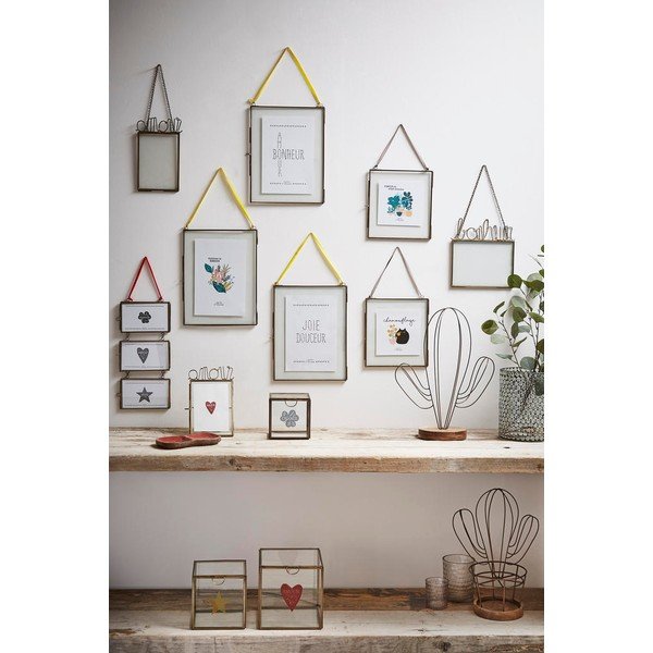 Dekoratívny kovový úložný box s vekom Mots - Jardin d'Ulysse-image-2