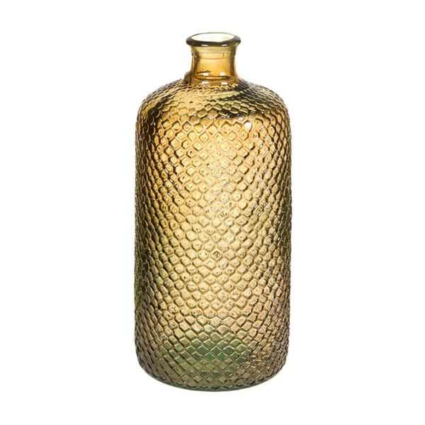 Väčšia hnedá dekoratívna fľaša Santiago Pons Hammer