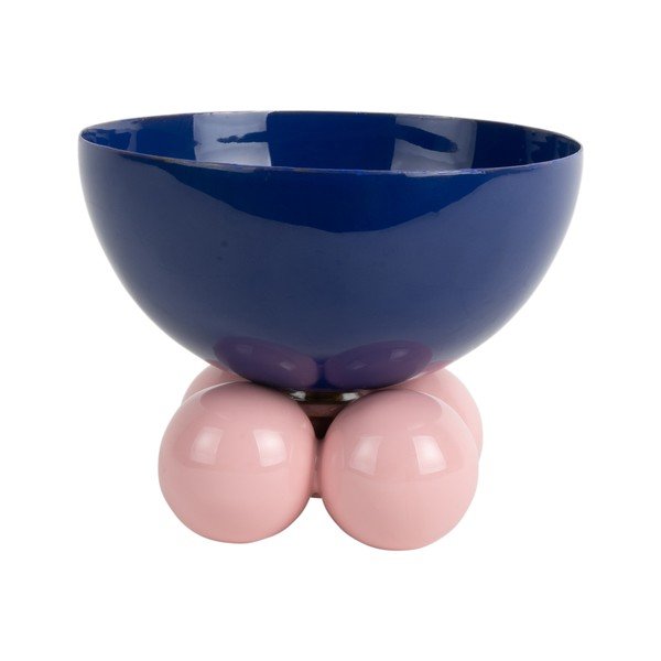 Tmavomodrá železná miska Double Funky – PT LIVING