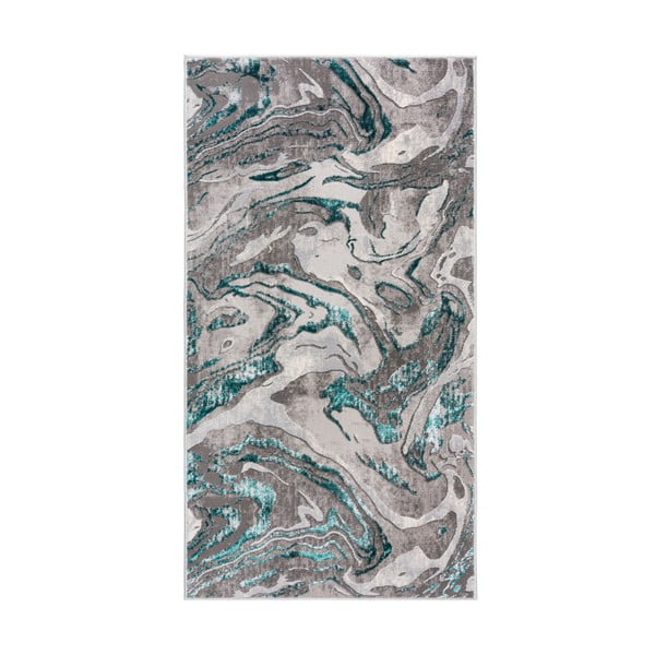 Sivo-modrý koberec Flair Rugs Marbled, 240 x 340 cm