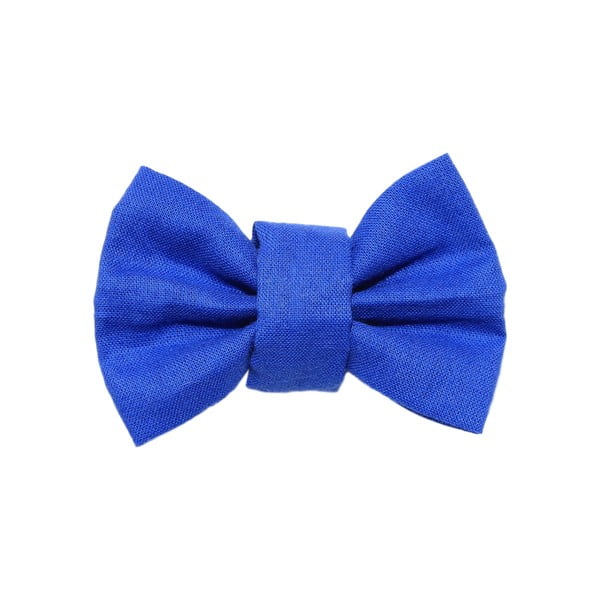 Modrý charitatívny psí motýlik Funky Dog Bow Ties, veľ. L