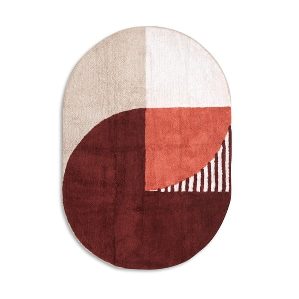 Vínovočervený umývateľný koberec 112x170 cm Faaborg – HF Living