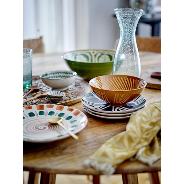 Hnedá miska z kameniny 860 ml Heikki – Bloomingville-image-1