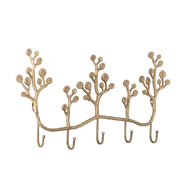 Kovový nástenný vešiak v zlatej farbe 57 cm Padova – Bloomingville-image-2