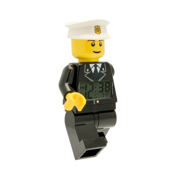 Hodiny s budíkom LEGO® City Policeman-image-2