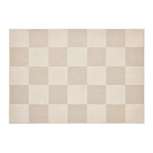Béžový koberec s prímesou bavlny 140x200 cm Toledo – douceur d'intérieur