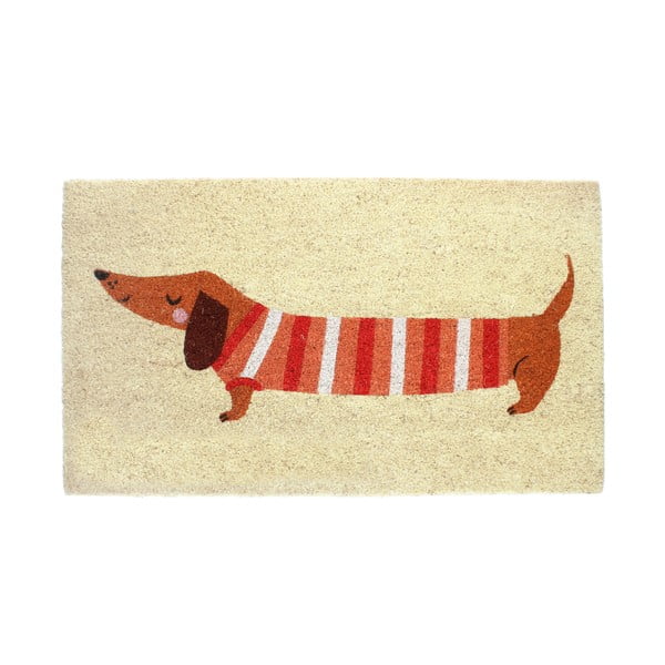 Rohožka z kokosového vlákna 43x73 cm Sausage Dog – Rex London
