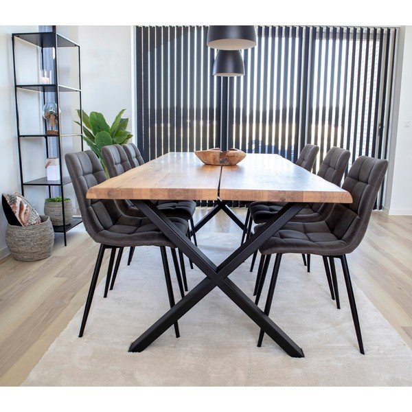 Tmavosivé jedálenské stoličky v súprave 2 ks Moseby – Bonami Essentials-image-4