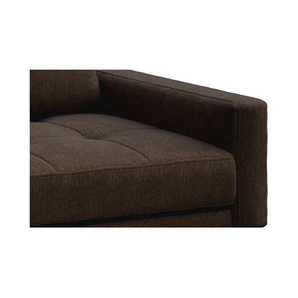 Hnedá rohová pohovka MESONICA Musso Tufted, ľavý roh-image-4